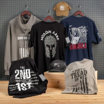 Assorted patriot mens apparel